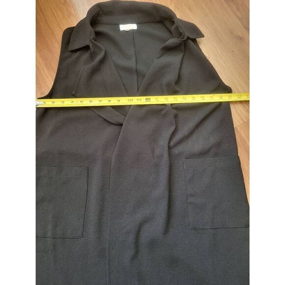 ‎Mud Pie Long Duster Vest - Picture 6 of 7